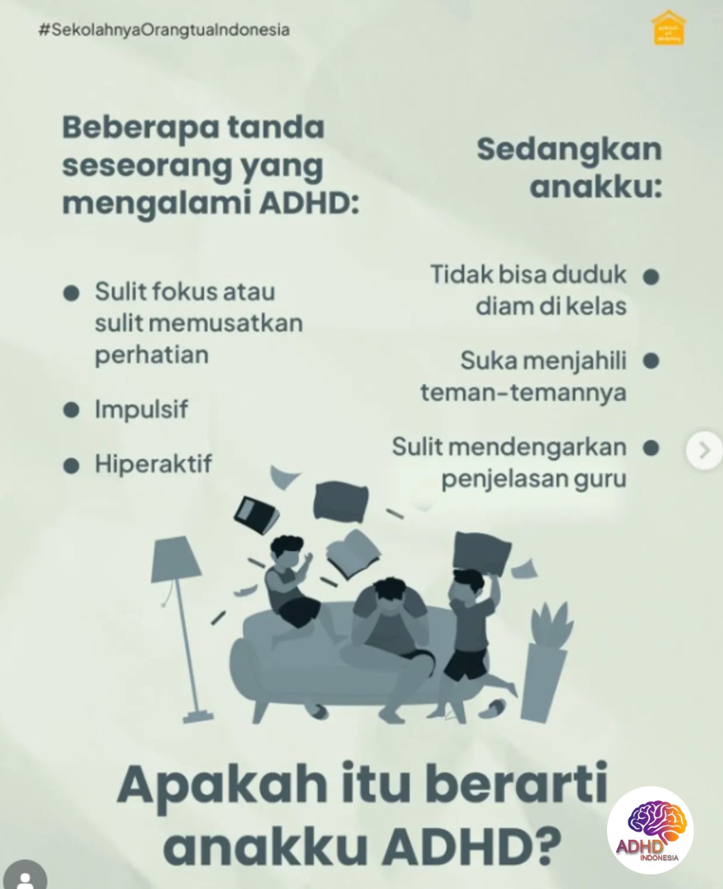 Ciri dan Gejala ADHD pada Anak Usia Dini di Kabupaten Pohuwato